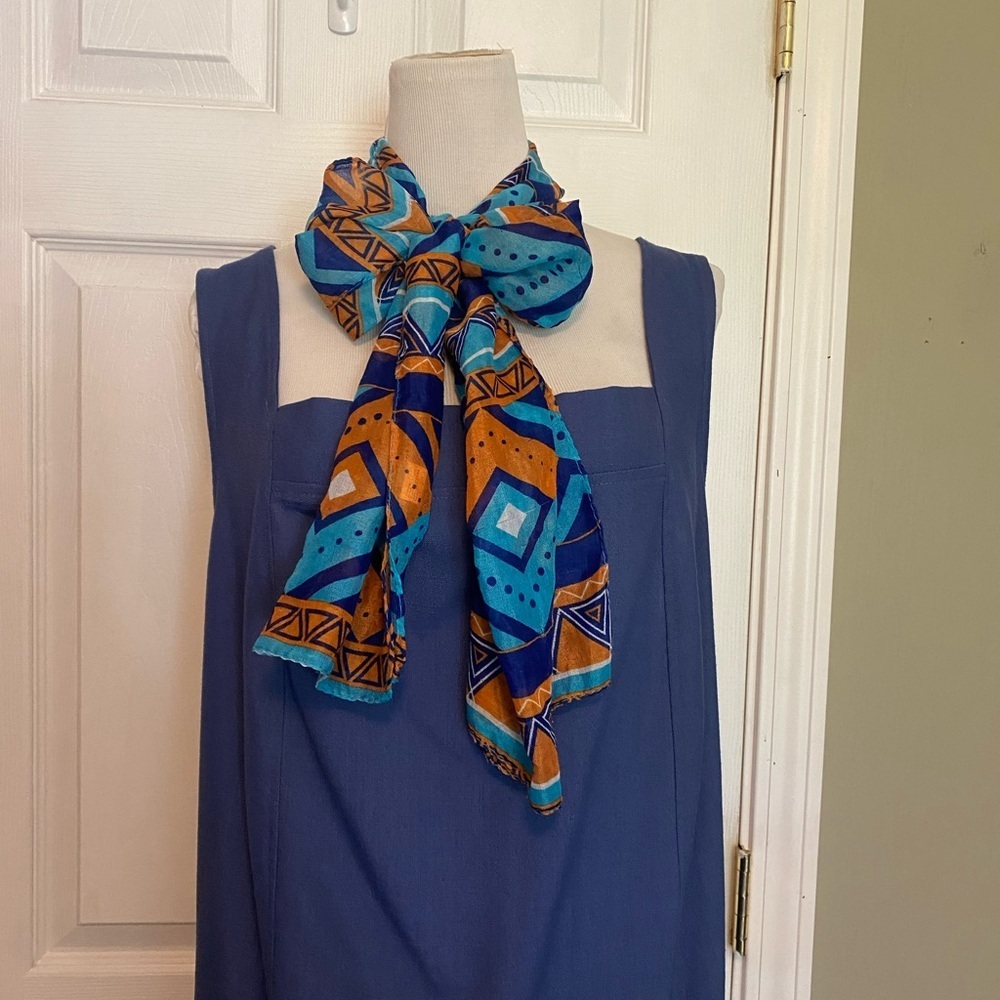 Maggie Barnes Petites Sz 24W Navy Blue Tank Dress